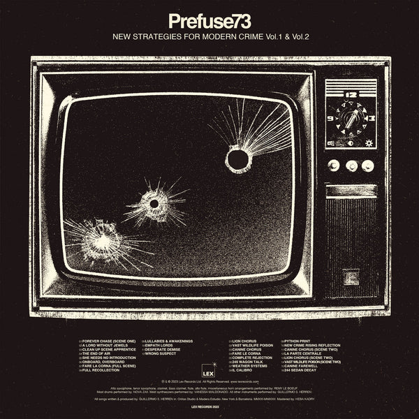 Prefuse 73 - New Strategies For Modern Crime Vol.1 & Vol.2 (New Vinyl)