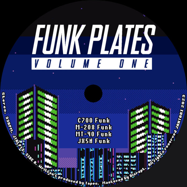 Tapes - Funk Plates Volume One (New Vinyl)