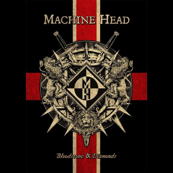 Machine Head - Bloodstone & Diamonds (2LP Black/Gold/Red Splatter Vinyl) (New Vinyl)