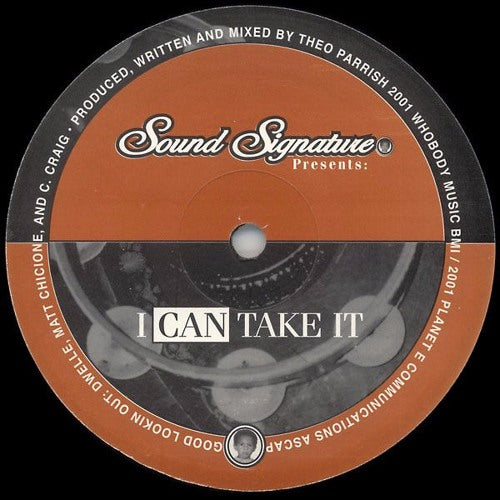 Theo Parrish - I Can Take It (New Vinyl)