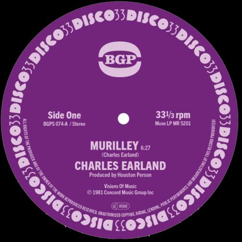 Charles Earland - Murilley b/w Leaving This Planet 7" (New Vinyl)