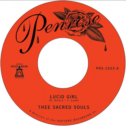 Thee Sacred Souls - Lucid Girl / Losing Side Of Love 7" (New Vinyl)