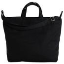 Horizonal Zip Black - Baggu Duck Tote (Canvas)