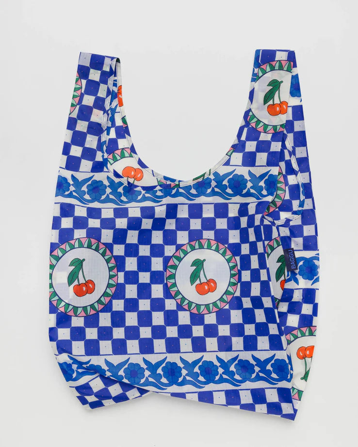 Cherry Tile - Standard Baggu Reusable Bag