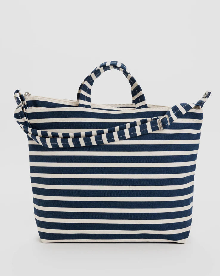 Horizonal - Navy Stripe - Baggu Duck Tote (Canvas)