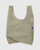 Avocado Candy Stripe - Standard Baggu Reusable Bag