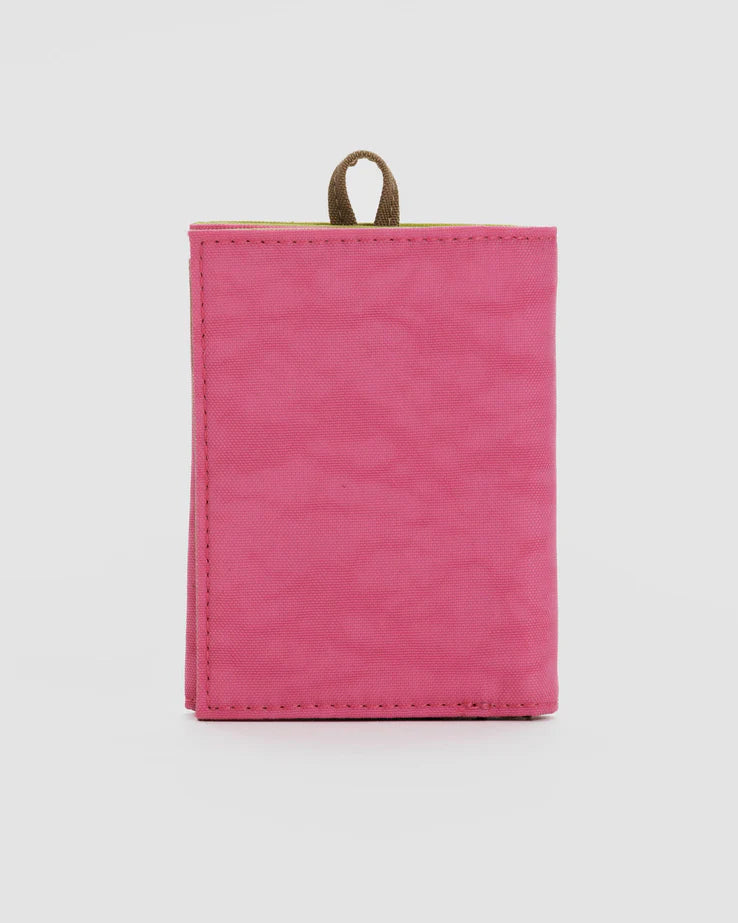 Baggu - Azalea Pink Mix Snap Wallet