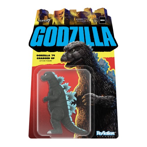 SUPER7 - Godzilla Toho ReAction Figure Wave 06 - Godzilla '74 Charged Up