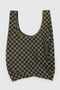 Baggu - Pear Navy Check Standard Reusable Bag