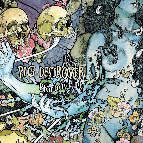 Pig Destroyer - Phantom Limb (Clear w/ Blue Smoke) (New Vinyl)