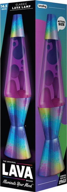 Lava Lamp Classic - CHAMELEON PINK/PURPLE LIQUID 14.5" - For PICK UP ONLY (Copy)