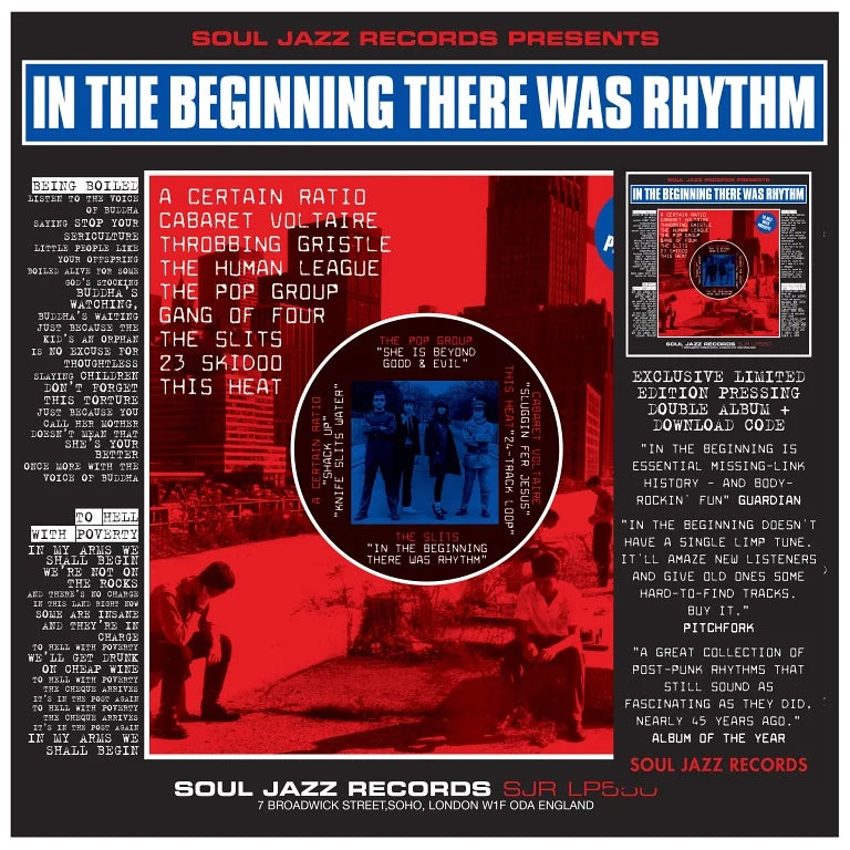 Soul Jazz Records Presents - In The Beginning There Was Rhythm (New Vinyl)