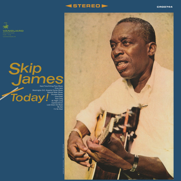 Skip James - Today! (Bluesville Acoustic Sounds Series) (New CD)