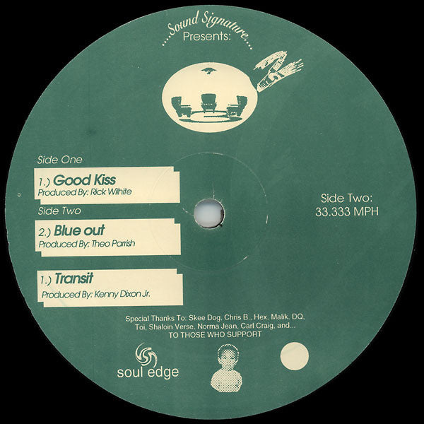 3 Chairs - Good Kiss/Blue Out/Transit (12") (New Vinyl)