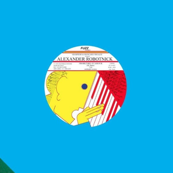 Alexander Robotnick - Problemes D'amour - KDJ & Carl Craig Mixes (12"/Yellow) (New Vinyl)