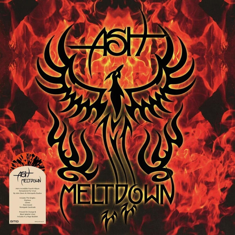 Ash - Metldown (Orange & Black Splatter) (New Vinyl)