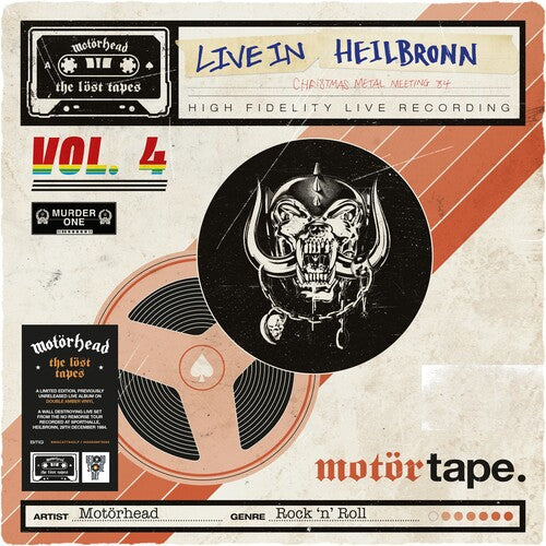 Motorhead - The Lost Tapes Vol. 4: Live In Heilbronn 1984 (2LP/Amber) (RSD 2023) (New Vinyl)