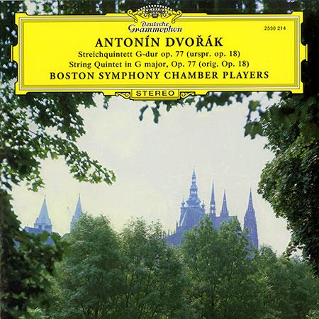 Antonín Dvořák, Boston Symphony Chamber Players ‎– Streichquintett G-Dur Op. 77 (Urspr. Op. 18) (New Vinyl)