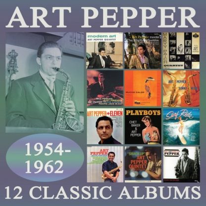 Art Pepper - 12 Classic Albums: 1954-1962 (New CD)