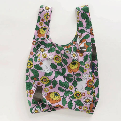 Daisy Cat - Standard Baggu Reusable Bag