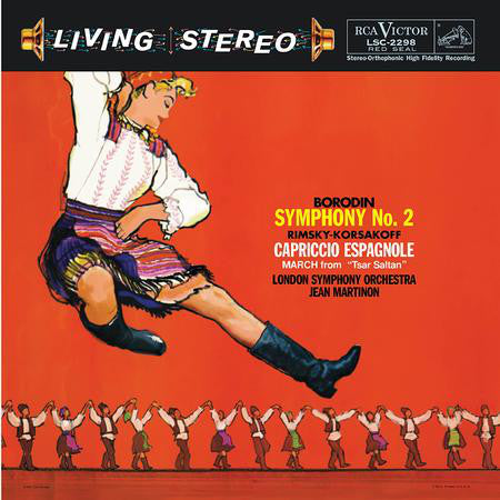 Borodin, Rimsky-Korsakoff, London Symphony Orchestra, Jean Martinon ‎- Symphony No. 2 · Capriccio Espagnole · March From Tsar Saltan (Analogue Productions 200g) (New Vinyl)