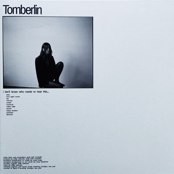 Tomberlin - i don't know who needs to hear this... (New Vinyl)