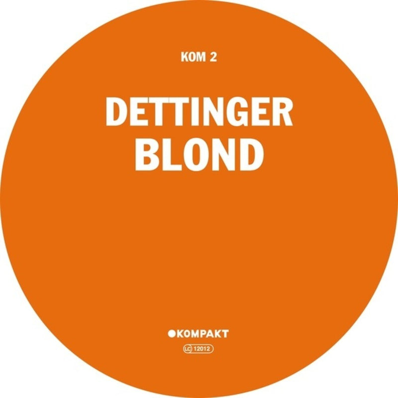 Dettinger - Blond 12" (New Vinyl)