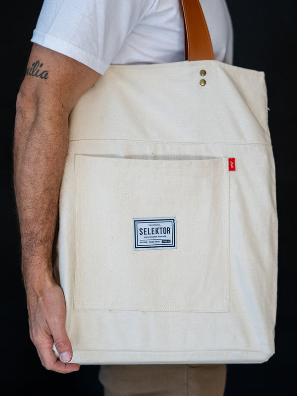 SELEKTOR  Tote Bag x 10 LP 12 " Record Bag