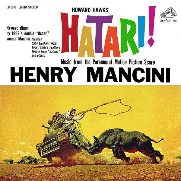 Henry Mancini ‎– Hatari! (Music From The Motion Picture Score) (Analogue Productions 2LP 45RPM 200G New Vinyl)