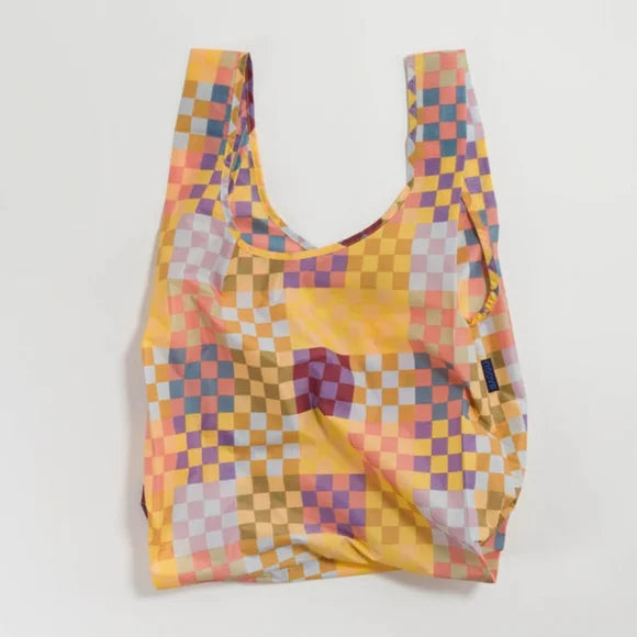 Calico Block - Standard Baggu Reusable Bag