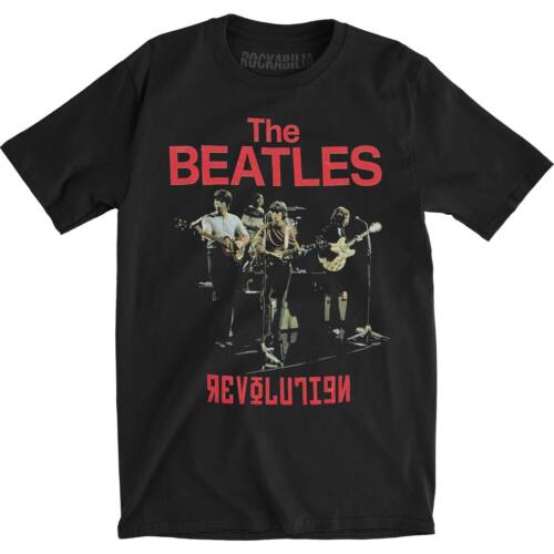 Beatles -  Revolution (Black) T-Shirt