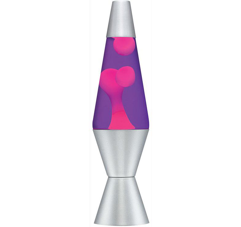 Lava Lamp Classic - PINK WAX / PURPLE LIQUID 27" - For PICK UP ONLY