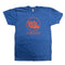 Sonic Boom T-Shirt - Royal Blue - Orange Logo